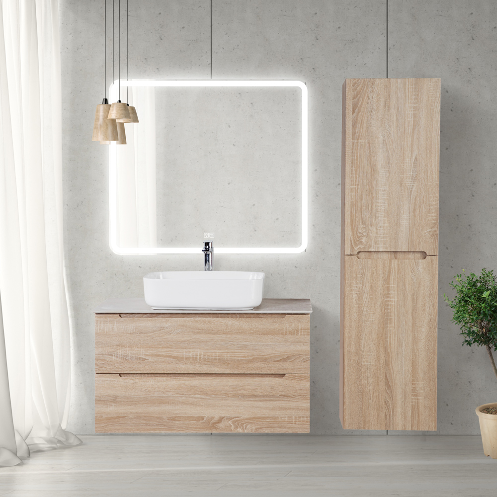 Interior of empty room 3D rendering